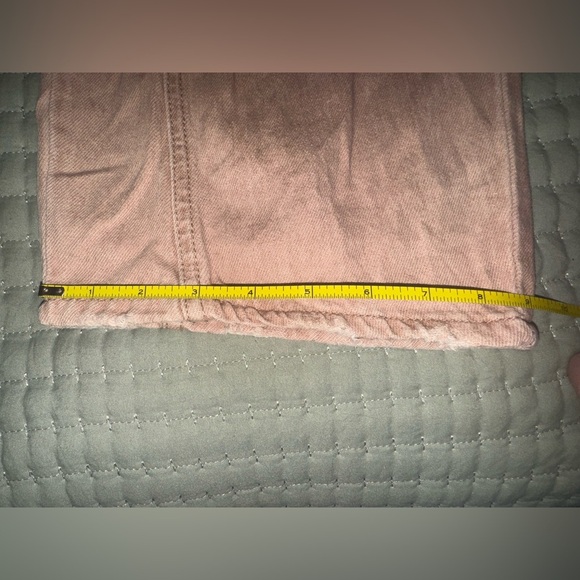 Re-Wash BARREL JEANS - SANDSTONE color. Size junior 5/27. Worn once! EUC. - Picture 10 of 14